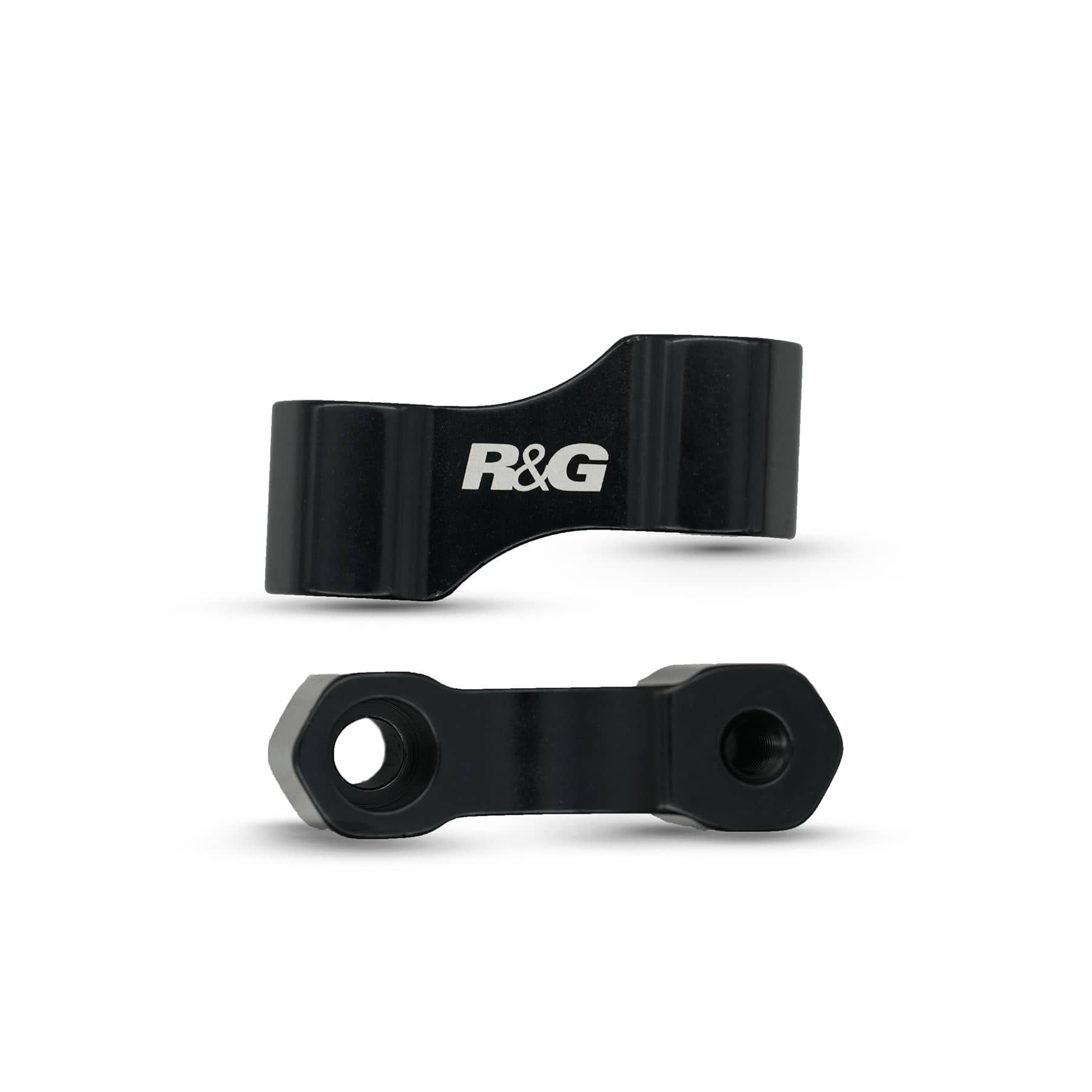 R&G Mirror Wideners Black (M10x1.25 RH Thread 35mm) Suzuki DL650 V-Strom 2015-18