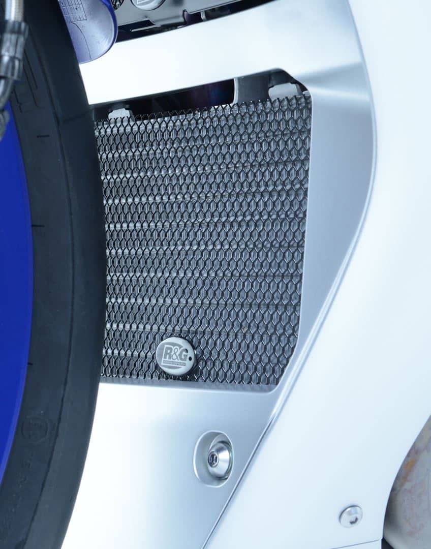 R&G Oil Cooler Guard Titanium (Race) Yamaha YZF-R1 2015 – 2023
