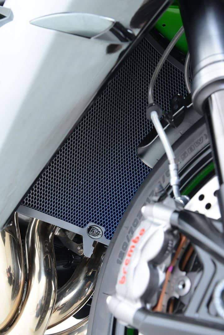 R&G Radiator Guard Titanium Set Ducati Panigale 959 016 to 2019
