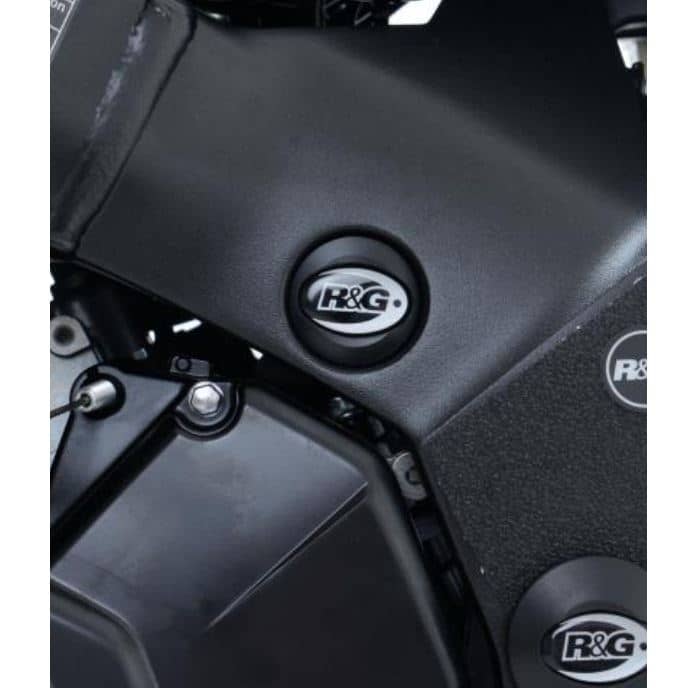 R&G Frame Plug Black Suzuki GSX-S 1000 FA 2015 - 2020-FI0109BK-FL2