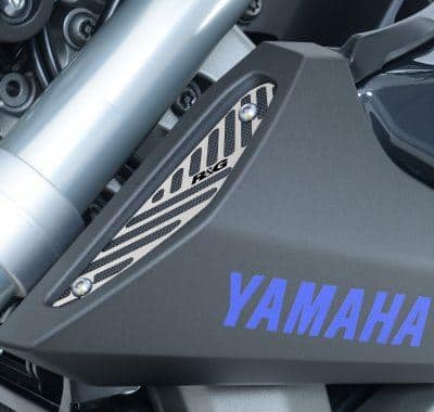 R&G Air Intake Covers Stainless Steel (Pair) Yamaha MT-09 Street Rally 2015-2016
