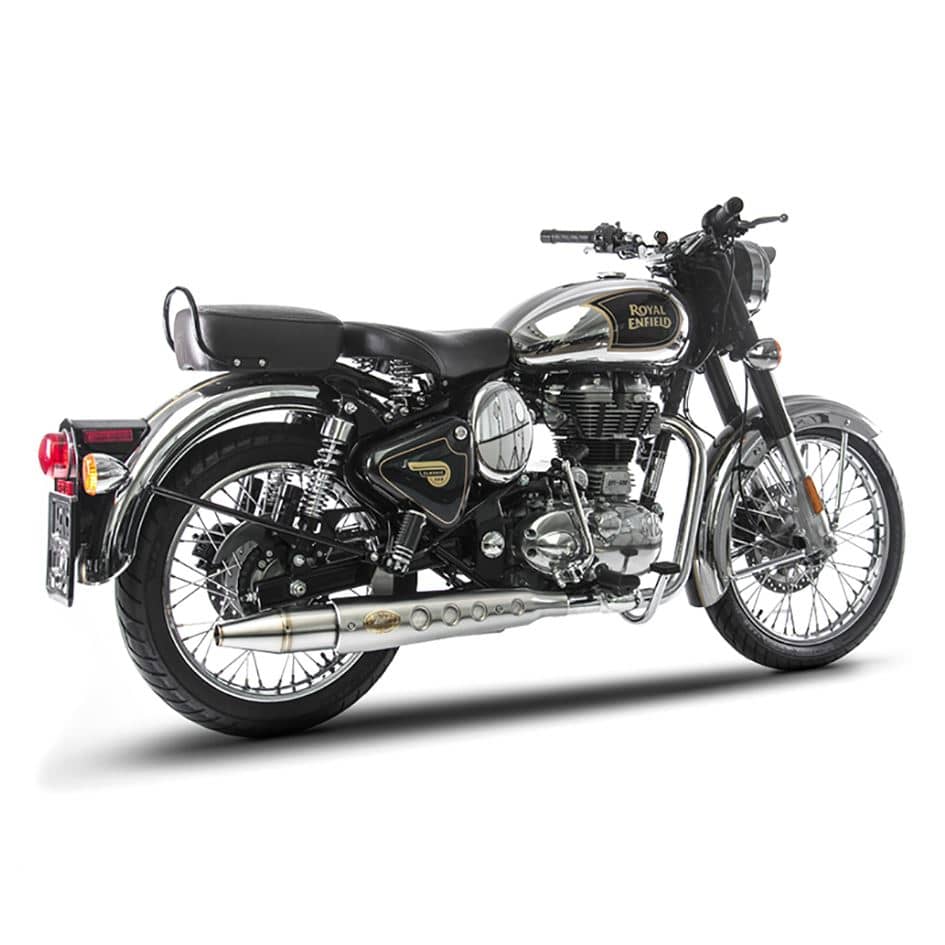 Zard Exhaust Stainless Steel Slip-On Royal Enfield Classic 500 2019-2021-ZRE539SSR