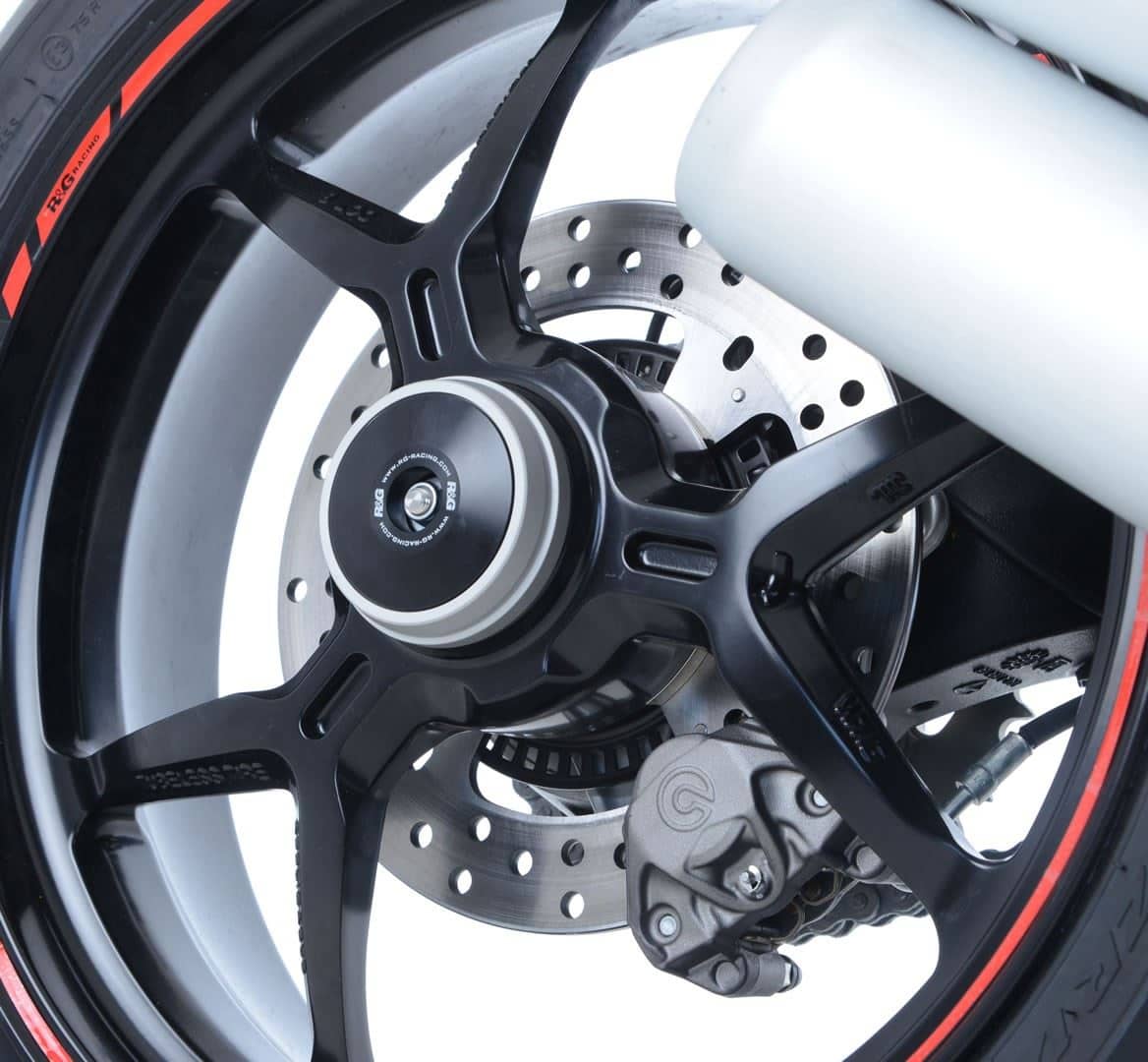 R&G Spindle Blanking Plate Stainless Steel Ducati Multistrada 1200 2010 - 2018-SBP0007BKSI-9