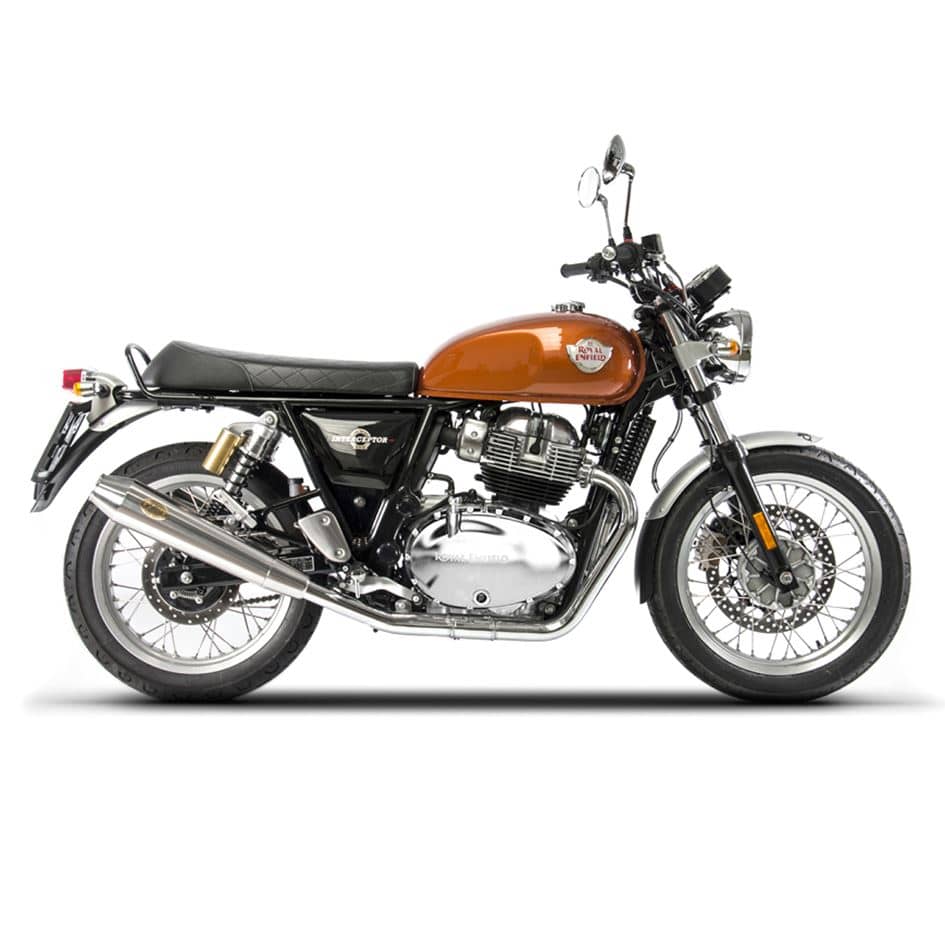 Zard Exhaust Stainless Steel Slip-On Royal Enfield Continental GT 650 2019 -2021