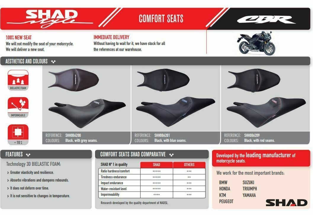 Shad seats deals