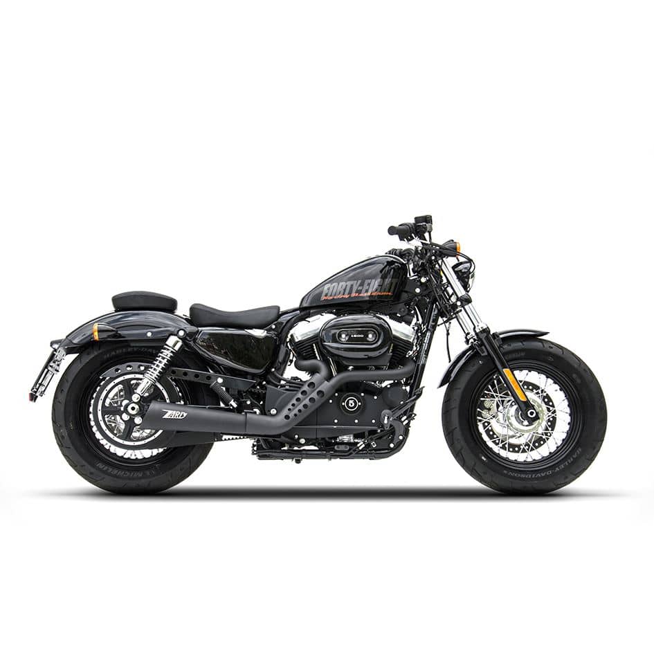 Zard Exhaust Sport 2-1 Stainless Full System Harley-Davidson XL883R 2003-2013