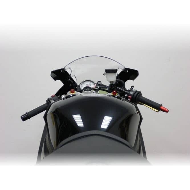Gilles Variobar Adjustable Clip-On Kit+Risers Black 55mm BMW S1000RR HP-4 13-14-LU-A-K46-B-1
