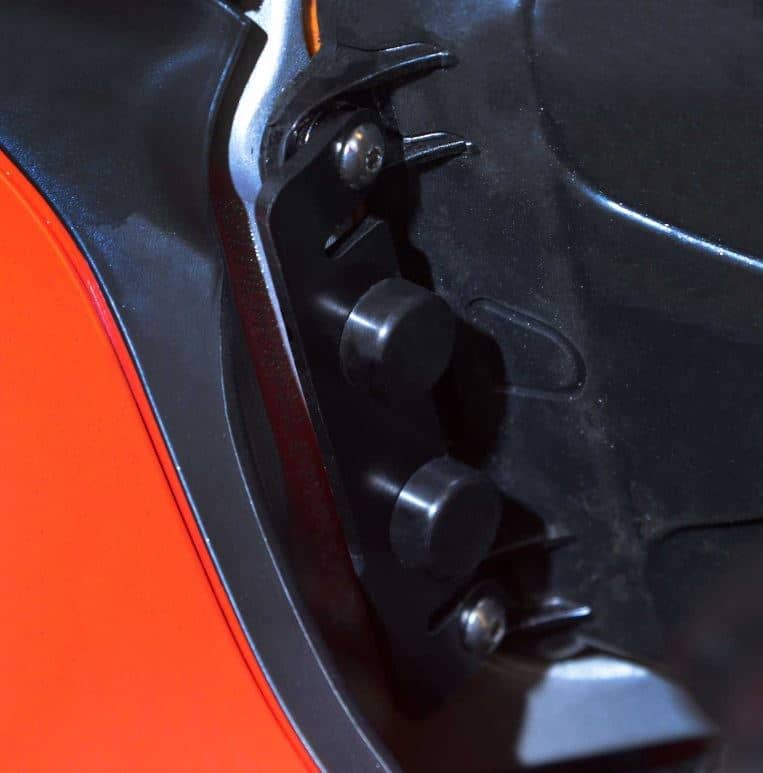 R&G Lockstop Savers Black Ducati Streetfighter V4 2020 - 2023-LS0008BK