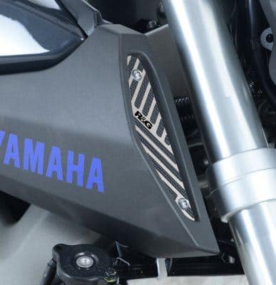 R&G Air Intake Covers Stainless Steel (Pair) Yamaha MT-09 Street Rally 2015-2016-AIC0001SS-1