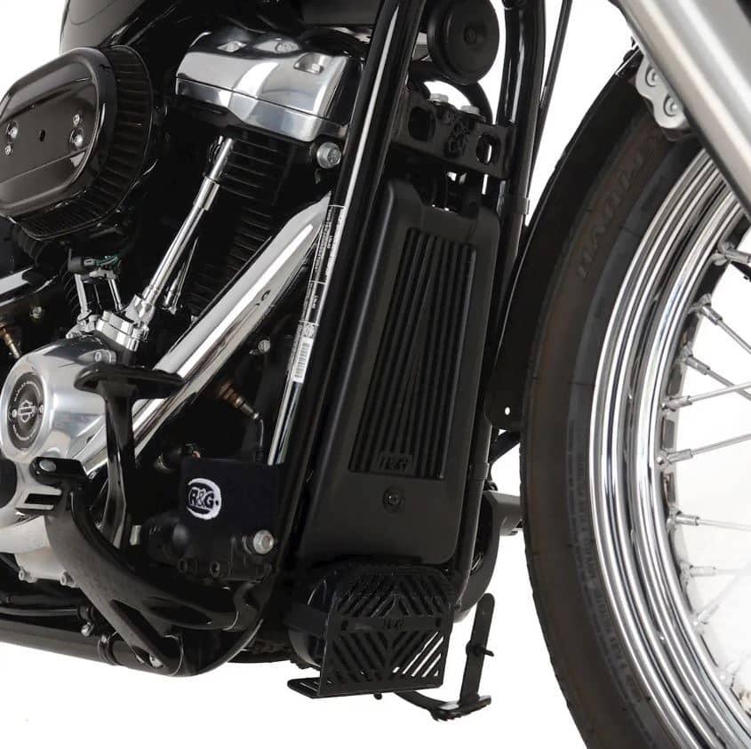 R&G Oil Cooler Guard Black Harley-Davidson Softail Standard 2022 – 2023