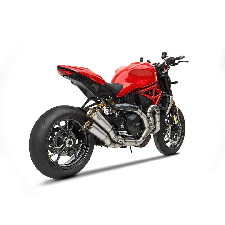 Zard Exhaust Titanium Full System Ducati Monster 1200 R 2-2 2016 - 2020-ZD126TKR-1