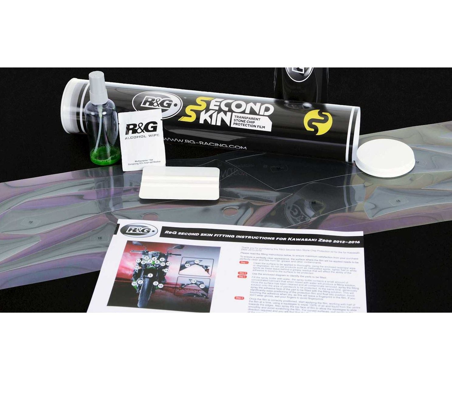R&G Second Skin Clear (With OEM Panniers) Kawasaki Ninja H2 SX 2022 – 2023