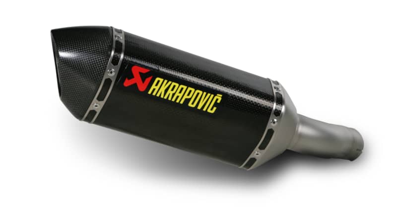 Akrapovic Exhaust Carbon Black Slip-on Honda CB 600 Hornet F 2007-2013