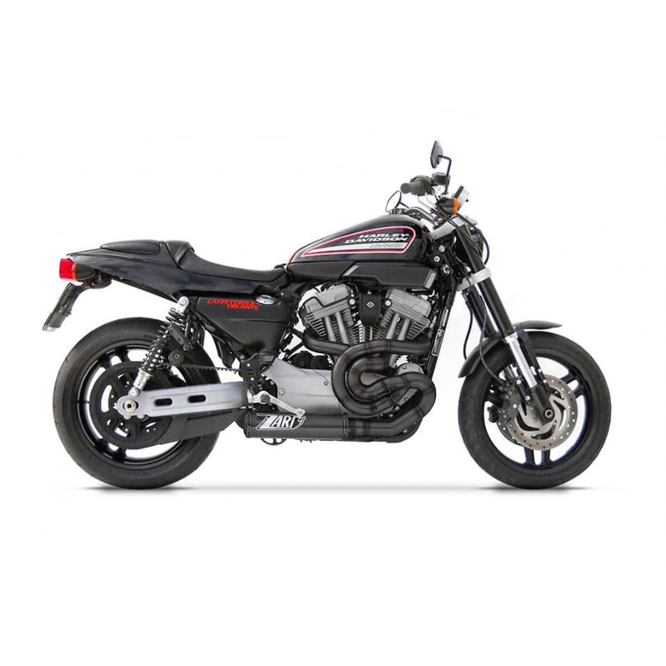 Zard Exhaust Ti Header & Carbon Exhaust Full Sys Harley-Davidson XR1200X 2010-12