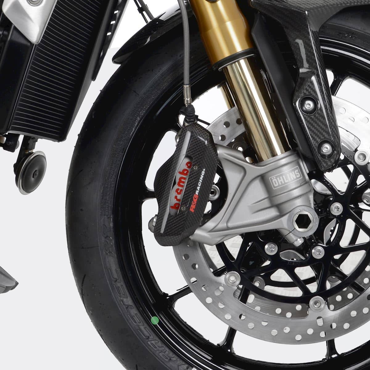 R&G Carbon Brake Calliper Guard Black  Ducati Diavel 1260S 2021 – 2023