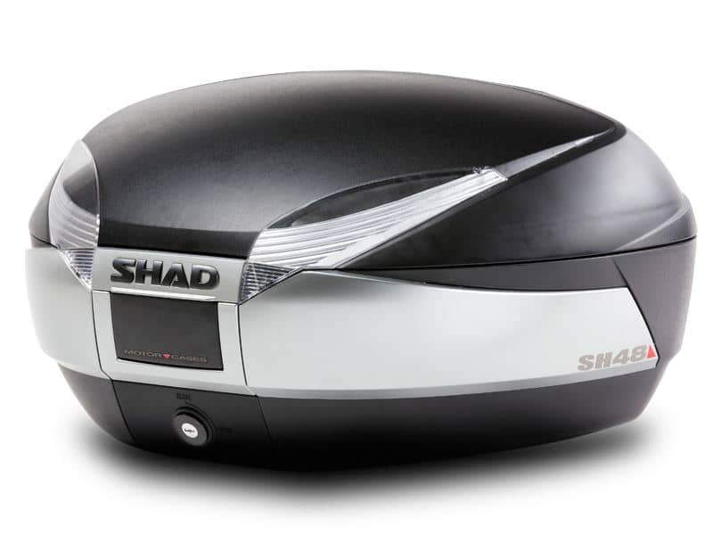 Shad 48L Blk/Tita TopBox and Fitting Kit Honda NC700 S 2012-2013