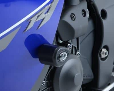 R&G Crash Protectors Black - Aero Style [Drill Kit] Yamaha YZF-R1 2013 - 2014-CP0359BL