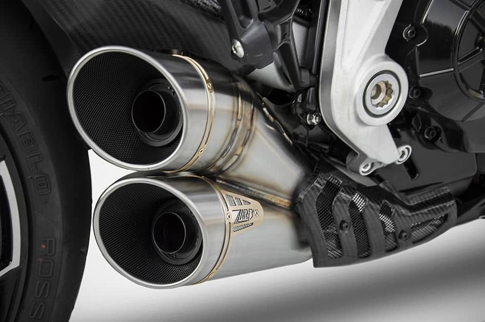 Zard Exhaust Stainless Steel Slip-On Ducati Xdiavel / S (1300cc) 2016 - 2021