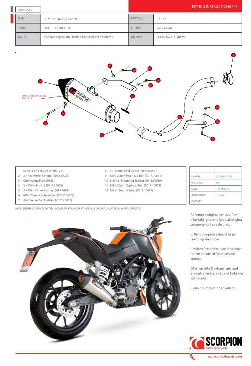 Ktm duke deals 125 2011