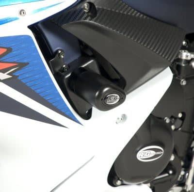 R&G Crash Protectors Black - Aero Style Suzuki GSX-R750 2014 - 2018-CP0280BL2
