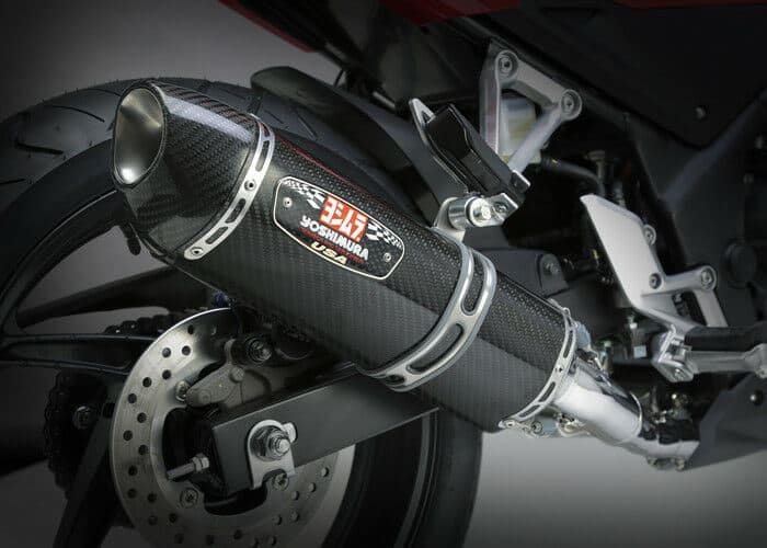 Yoshimura Exhaust Carbon R77 Full System RACE Honda CBR300R 2014 - 2017-123000J220