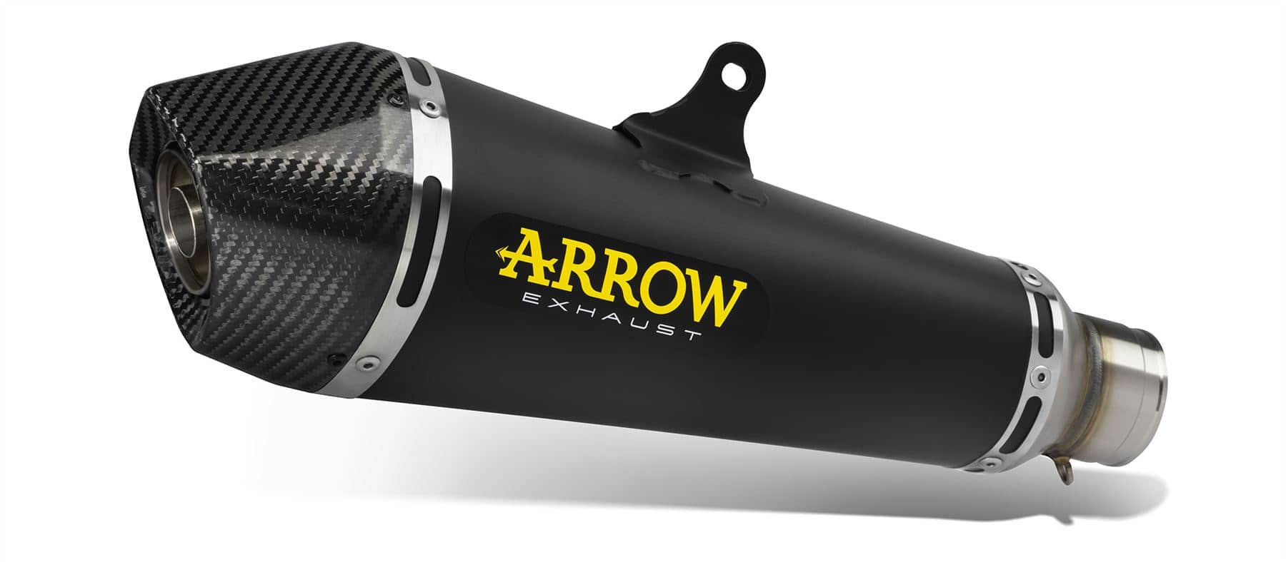 Arrow Exhaust X-Kone Nichrom Dark + Cataltic Collector Honda CB 125 R 2018-2020