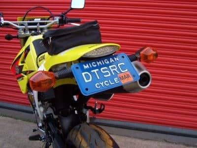 drz400 tail tidy