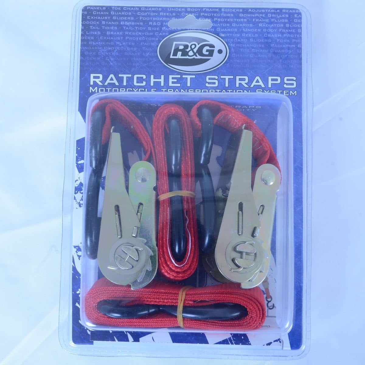 Straps – Ratchet Straps Red (Pair 25mm Ratchet Straps) Universal