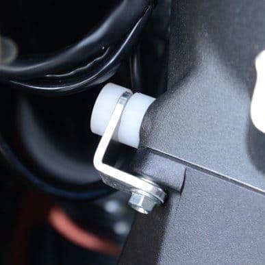 R&G Lockstop Savers White Ducati Panigale V4R 2020 – 2023