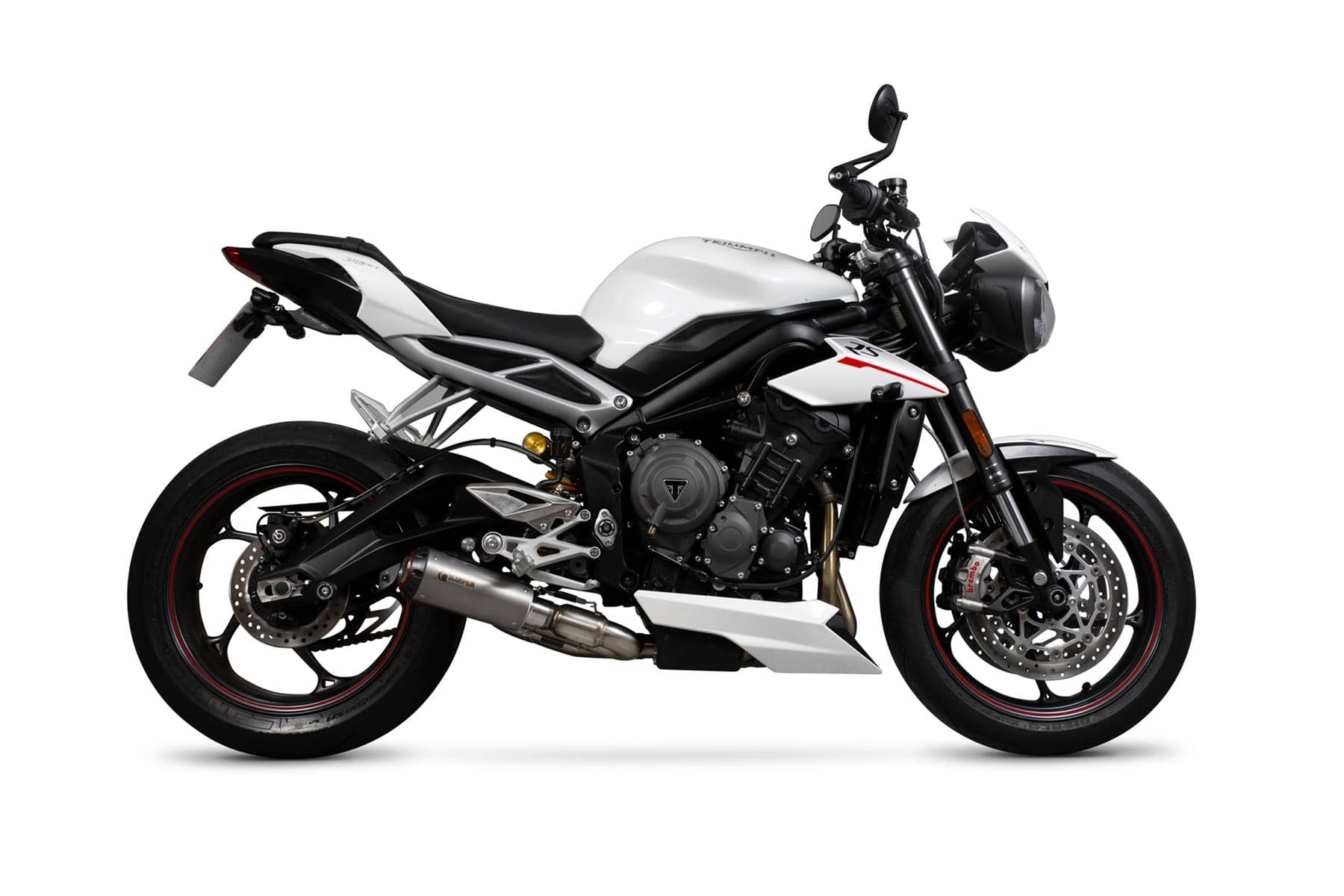 Street triple deals exhaust