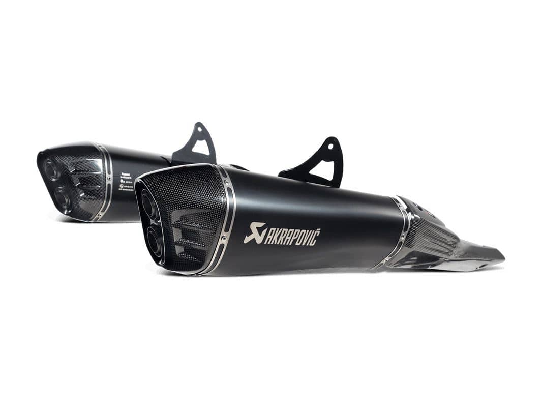 Akrapovic Exhaust Titanium Silencer Slip On Suzuki GSX 1300 R Hayabusa 2021-2022