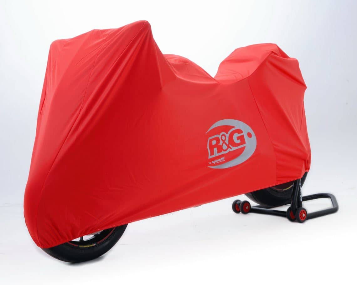 R&G Dust Cover RED & Zip bag Tailored Ducati Panigale 1299 2015 – 2019