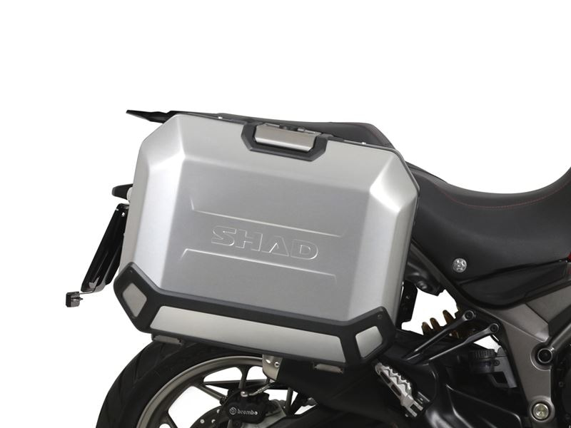 Shad Panniers and 4P Fitting Kit Ducati Multistrada 950 2017-2021-D0ML104P