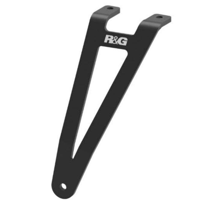 R&G Exhaust Hanger & Blanking Plate Kit Black Moto Guzzi V100 2023