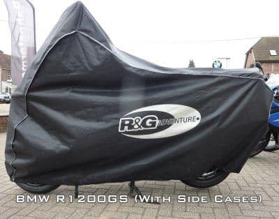 R&G Adventure Bike Outdoor Cover Black Suzuki DL650 V-Strom 2004 - 2018-BC0007BK-FL152