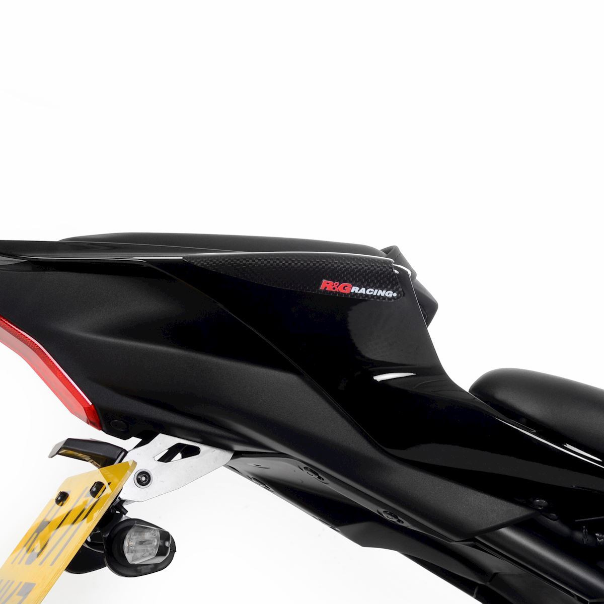 R&G Carbon Fibre Tail Sliders (Gloss Finish) Yamaha R7 2022-TLS0061CG