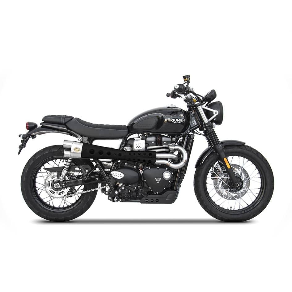 Triumph street shop scrambler exhaust