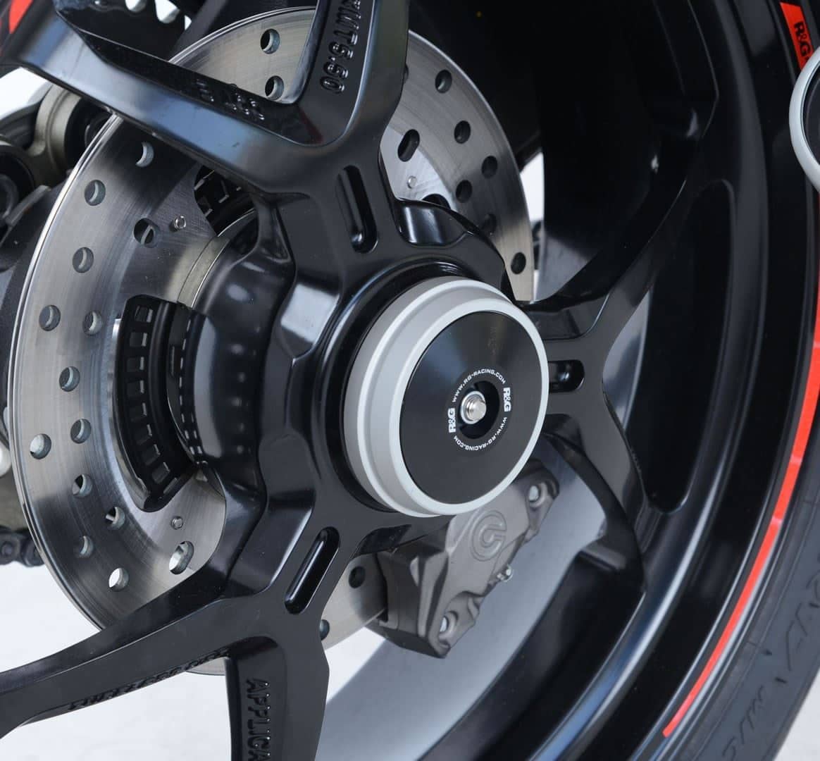 R&G Spindle Blanking Plate Stainless Steel Ducati Monster 1200S 2014 - 2020-SBP0007BKSI-8
