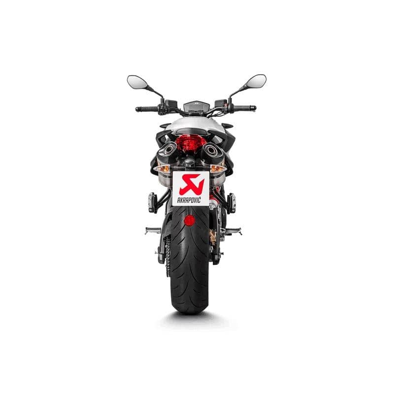 Aprilia on sale shiver akrapovic