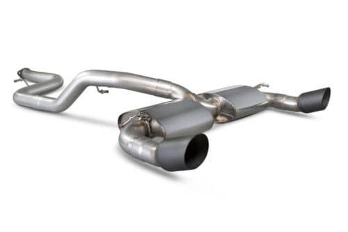 Scorpion Exhaust Non-Res Cat-Back (Black) Ford Focus MK2 RS 09-11