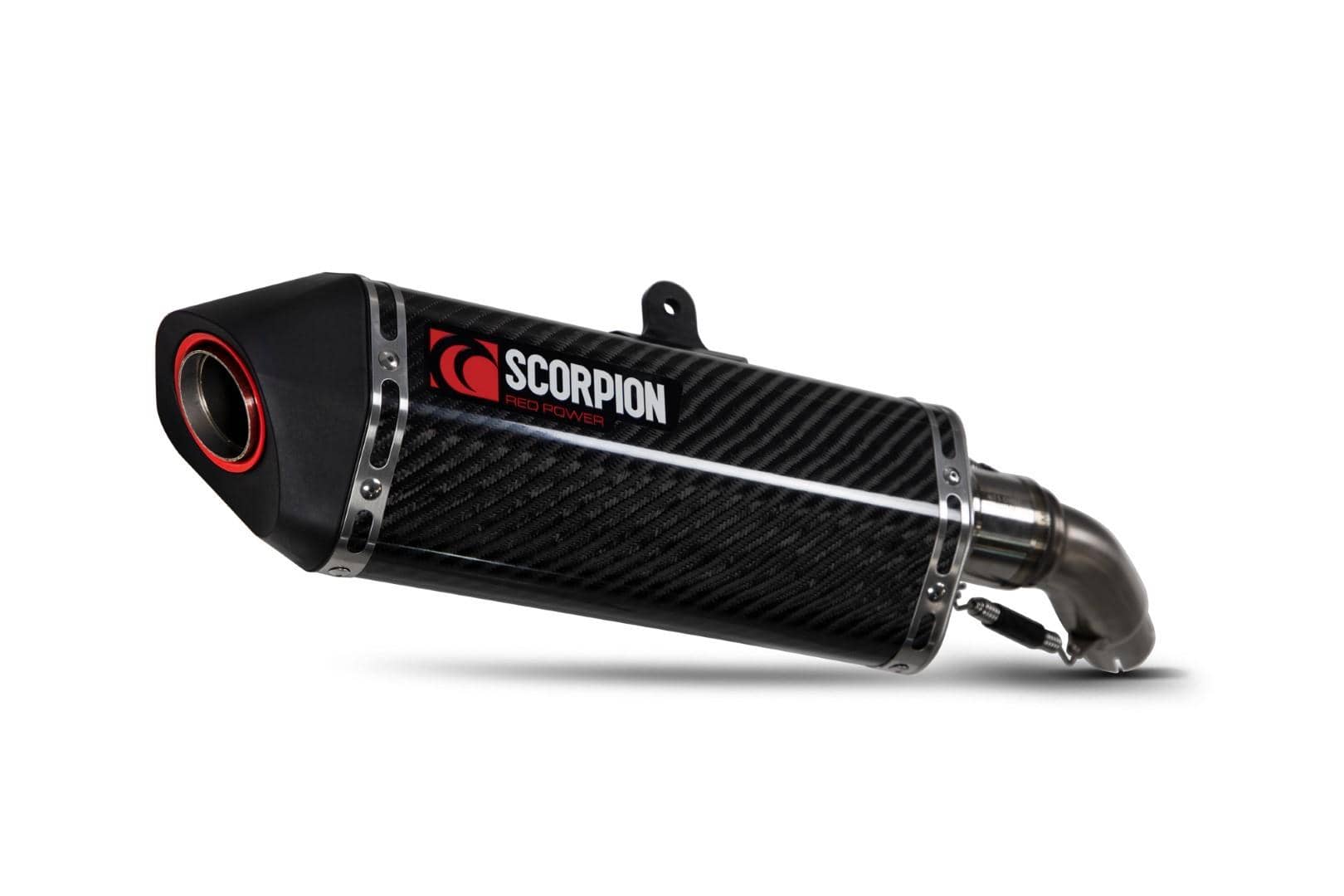 Scorpion Exhaust Serket Parallel Slip-on Carbon Fibre Kawasaki Z 800 2013-2016