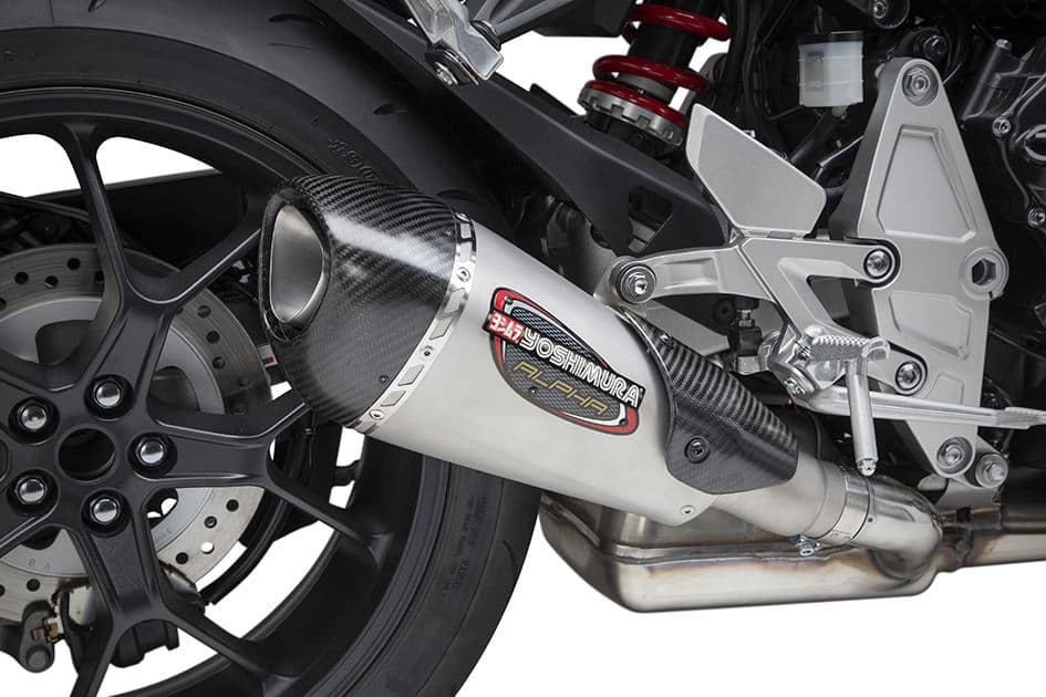 Yoshimura Exhaust Stainless Alpha T Slip On CB1000R - Neo Sports Cafe 18-19-12101BP520
