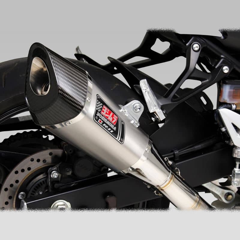 Yoshimura Exhaust Titanium R-11 Slip On With Carbon Cap Suzuki GSX-S750 ...