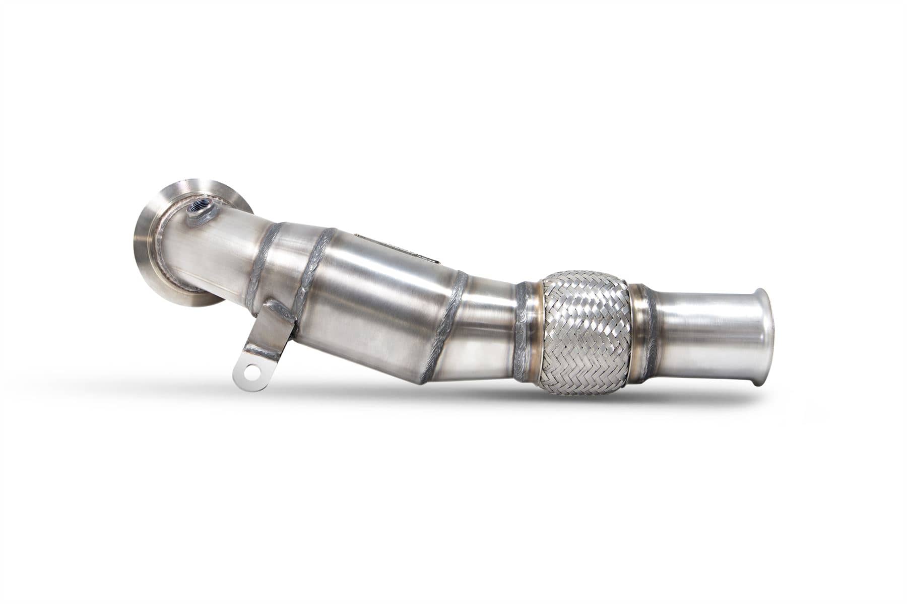 Scorpion Downpipe with a high flow sports catalyst Ford Puma ST MK2 2020-2022-SFDX089-1