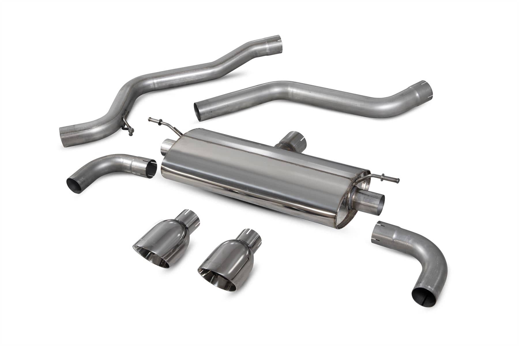Scorpion Exhaust GPF Back System  Ford Focus ST MK4 19-22-SFDS091D