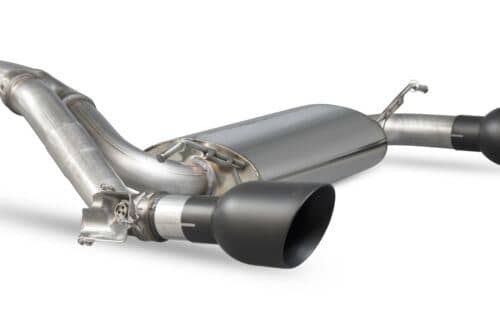 Scorpion Exhaust Cat-Back Valved (Black) Ford Focus MK3 RS 16-19