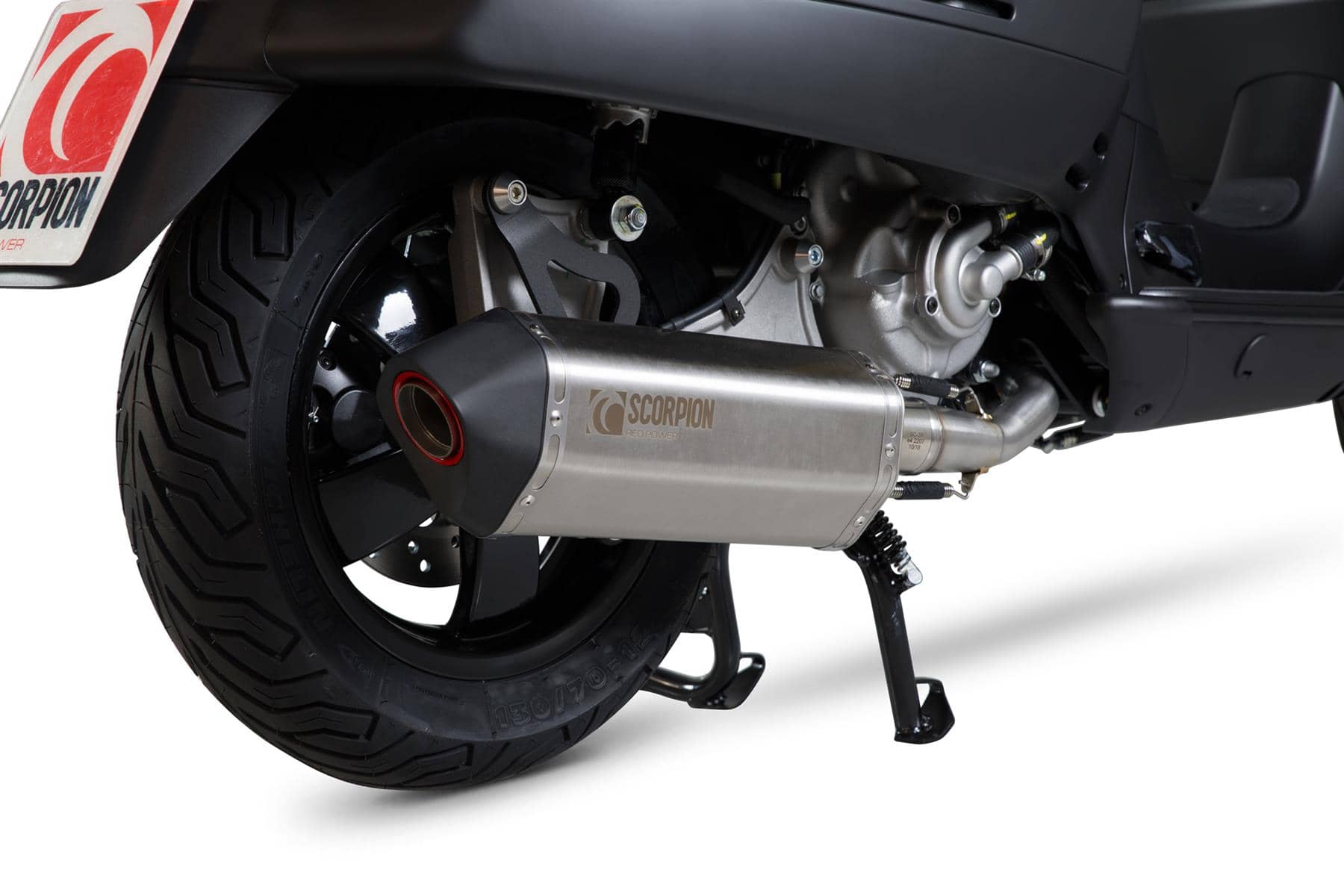 Scorpion Exhaust Serket Full System Stainless Steel Vespa GTV 300 Super 10-17-RVE211SEO