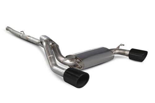 Scorpion Exhaust Cat-Back Non-Valved (Black) Ford Focus MK3 RS 16-19