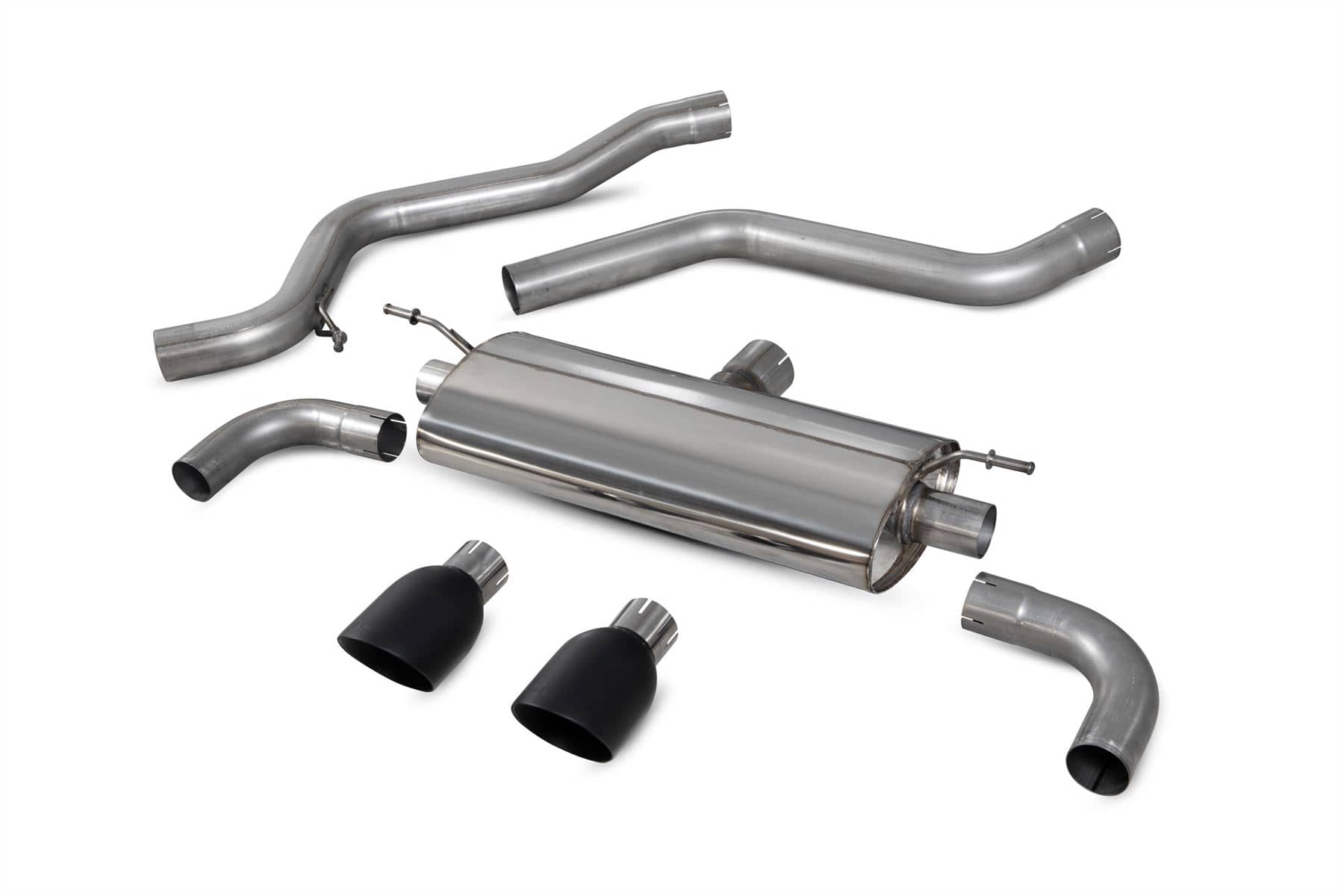 Scorpion Exhaust GPF Back System (Black) Ford Focus ST MK4 19-22-SFDS091DC
