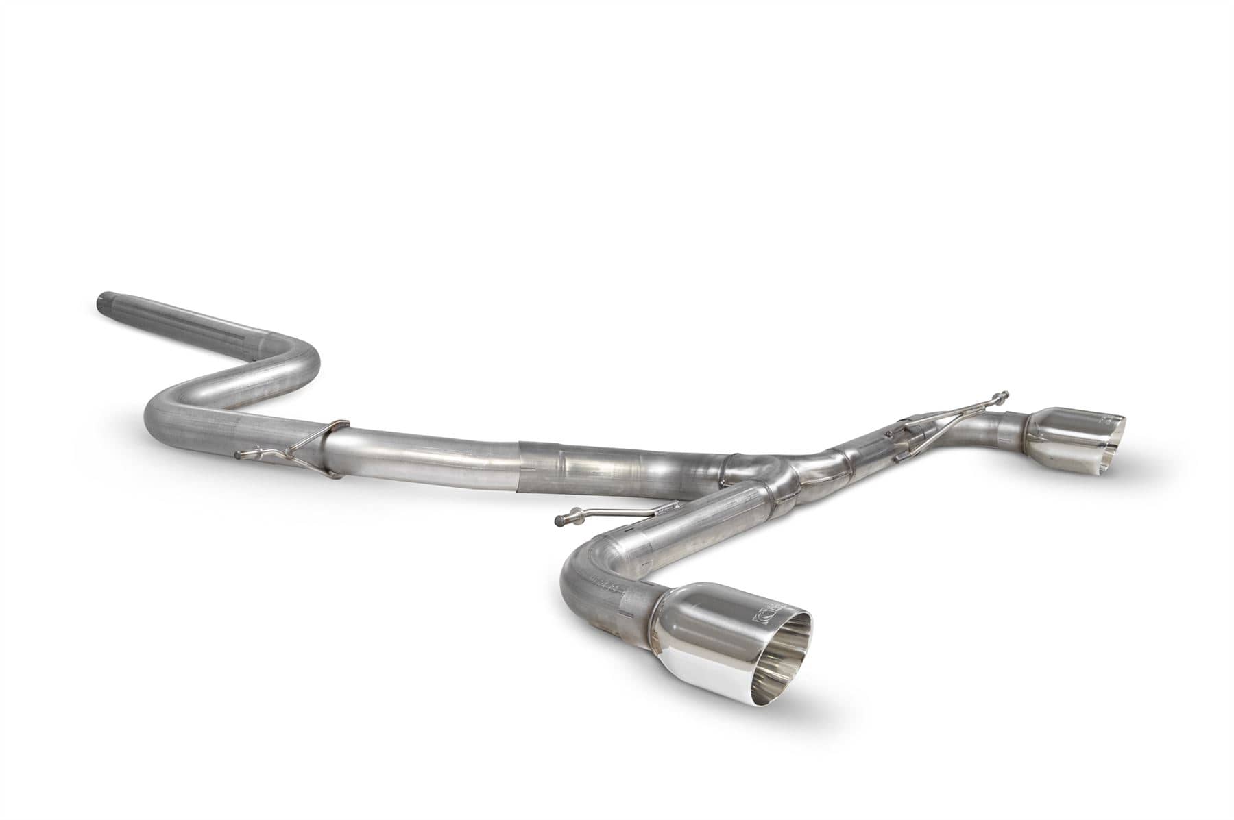 Scorpion Exhaust Non-Res Predator Cat-Back Sys (Polished) VW Scirocco R 09-17
